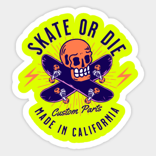 Skater Sticker